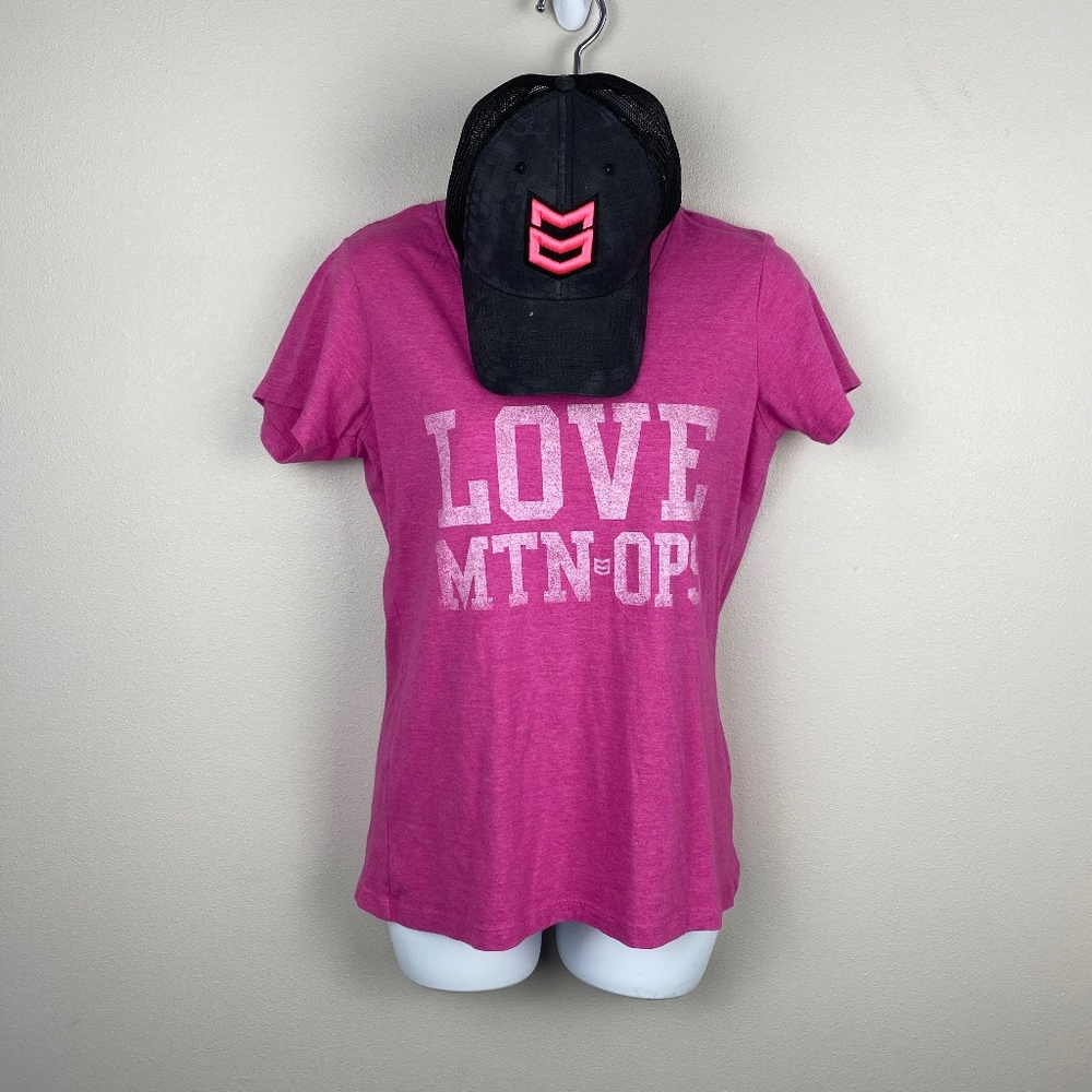 MTN OPS Tee and Snap Back Hat Bundle - Size Medium